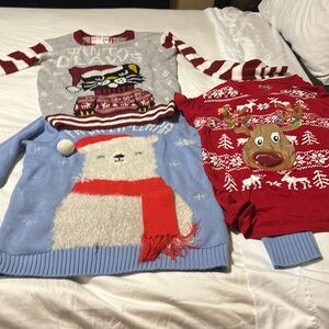 Three Christmas tops for one price